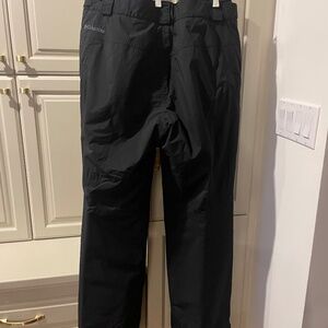NEW Mens Columbia Large TALL Bugaboo Ski Pants Black No Paper Tags